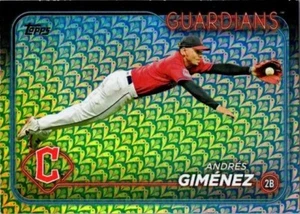 2024 Topps #289 Andrés Giménez Holiday - Picture 1 of 1