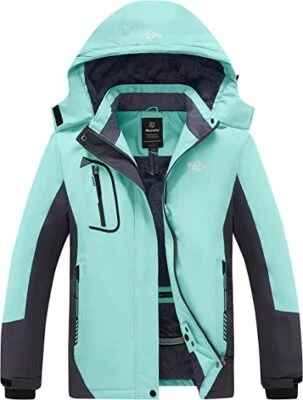 Wantdo Women's Waterproof Winter Coat Hooded Ski Jacket Winter Warm Snow Coat - Image 1 of 4