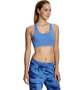 Puma Women's Sports Bra (Size 12) Ultramarine Essential Sports Bra - New