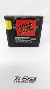 Carro auténtico Lotus Turbo Challenge Sega Genesis SG probado envío gratuito - Imagen 1 de 1