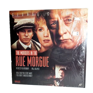 The Murders In Rue Morgue Laserdisc George C Scott Val Kilmer CLV WS EP - Picture 1 of 3
