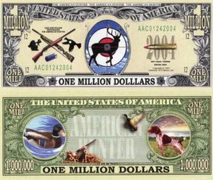 Funny Paper Money, Biker Bills, Currency, Dollars,USA Bill Size) Pack of 5 ea #2 - Picture 1 of 14