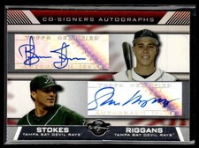 Brian Stokes/Shawn Riggans 2007 Topps Co-Signers Dual Autographs Auto B #CS-SR
