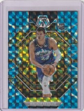 Walker Kessler Rookie Card 2022-23 Mosaic Reactive Blue Prizm