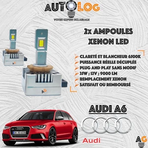 ✅ KIT 2x AMPOULES XENON LED AUDI A6 C7 ✅ - Picture 1 of 10