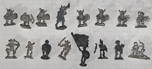 Grenadier Miniatures, Ral Partha, D&D, 16,Metal Figures  (Orcs)  (Skeletons)