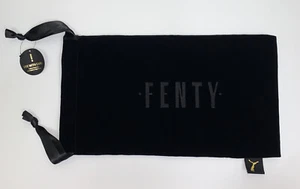 Puma x Fenty by Rihanna Shoe Dust Travel Storage Bag Black Velvet Logo NWT - Picture 1 of 5