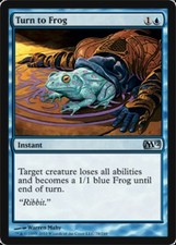 4x Turn to Frog ~ Near Mint Magic 2012 M12 MTG Magic x4 4 UltimateMTG Playset Bl