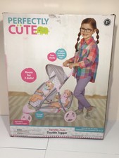 perfectly cute double jogger