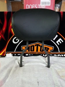 HARLEY DAVIDSON SOFTAIL WRINKLE BLACK WIDE RIGID BACKREST>200 TIRE>06-2016 - Picture 1 of 6