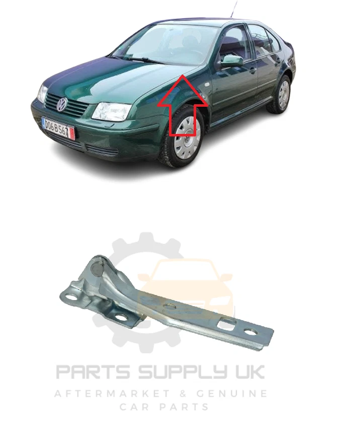 NUEVO PARA VW BORA 1998-2005 CAPÓ DELANTERO BISAGRA IZQUIERDA N/S - Imagen 1 de 1