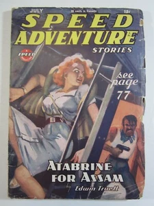 Speed Adventure Stories v. 3 #4, Jul. 1945  VG - Picture 1 of 5