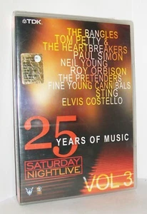 25 YEARS OF MUSIC - SATURDAY NIGHTLIVE - VOL. 3 - (TDK) - DVD MUSICALE SIGILLATO - Imagen 1 de 3