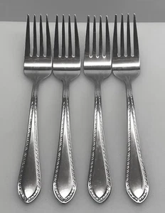 REED & BARTON TRADITION TANGLEWOOD (4) SALAD FORKS Nice Extra's GR8 4 EASTER - Picture 1 of 3