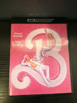 Barbie - 4K UHD Blu-ray - WB Pink Ken Doll Dolls Fun - Robbie Gosling Gerwig - Image 1 of 3