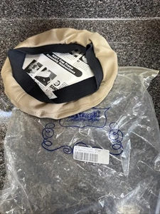 ✅ Men's Beret Bancroft Tan  US Navy Military NEW Sz Large See Pics - Picture 1 of 5