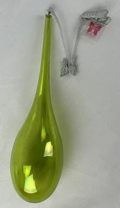 Marquis von Waterford grüne Glas Träne Weihnachtsschmuck Clip auf Schmetterling - Bild 1 von 5