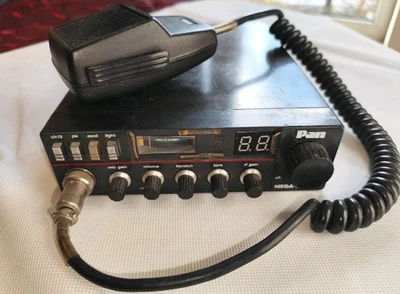 Pan CB Mega Top AM/FM Funke Funkstation mit Mic/Handmikrofon - Bild 1 von 4