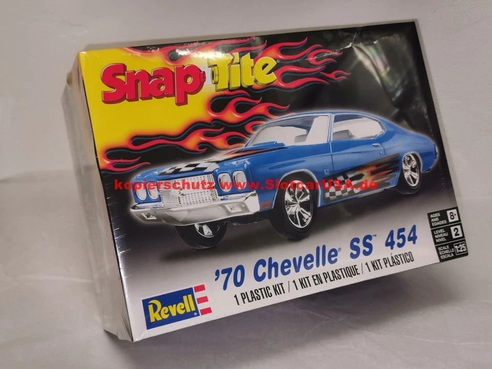 Revell 11932 1/25 Kit SnapTite 70 Chevelle SS 454 - Immagine 1 di 1