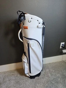 Stitch SL2 Gen 2 Glacier White/Navy Golf Bag - 4-Way Divider - Stand Bag NEW - Picture 1 of 8