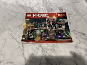 LEGO Ninjago Enter the Serpent 70749 Complete Set w/ Manual & Minifigures