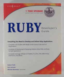 2002 Syngress RUBY DEVELOPER'S GUIDE programming language WRITING SOFTWARE  - Picture 1 of 10