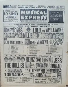 New Musical Express September 18th 1964, Brenda Lee, Julie Rogers, The Ronettes - Imagen 1 de 1