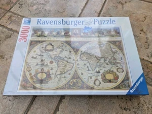 Ravensburger 1665 World Map Jigsaw Puzzle 3000 Piece - New & Sealed - Picture 1 of 8