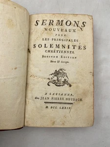 ANONYM - Neue Predigten zu den wichtigsten christlichen Festen - 1774 - Bild 1 von 4