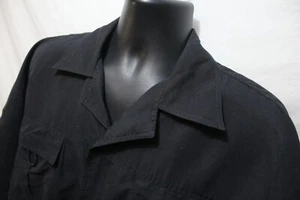 Veezo Wear Men's XL Black Button Up Shirt 100% Polyester S/S - Picture 1 of 6