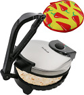 10Inch Roti Maker by  with FREE Roti Warmer - the Automatic Stainless Steel Non-