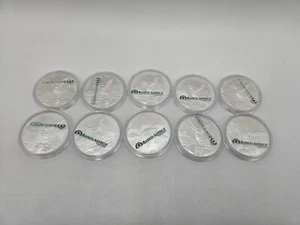 🌟(10) 2013 Mexico 1 oz .999 Fine Silver Onza Libertad Banco Azteca Capsule BU - Picture 1 of 2