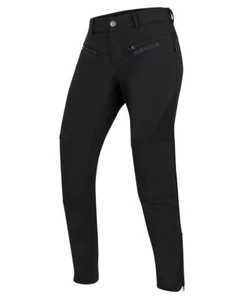 PANTALONI DONNA MOTO BERING LADY ALKOR NERO IMPERMEABILE SOFTSHELL TG T3 (L) 42 - Foto 1 di 2