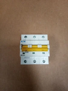 Eaton 125amp TP MCB Type C triple pole switch EMCS3125 15kA C125 - Picture 1 of 4