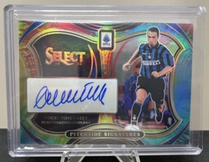 2024-25 Select Serie A Youri Djorkaeff 06/25 Tie-Dye Prizm Pitchside Inter Milan - Picture 1 of 2