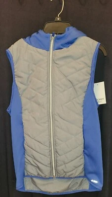NUEVO CON ETIQUETAS JOCKEY SPORT Talla M, Azul y Gris Ultimate Peak Chaleco UNISEX Foto 1 de 3