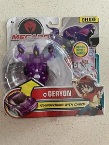 Mecard Deluxe Mecardimal Figure - Geryon. Transforms with card. New In Box - Picture 1 of 2
