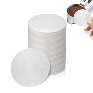 500 Pcs Coffee Paper Filter for Espresso Coffee Maker, 54mm Unbleached Espresso - Picture 1 of 7