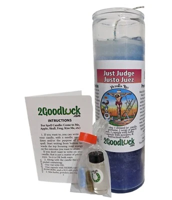 Just Judge Dressed Candle Kit - Justo Juez - Image 1 of 4