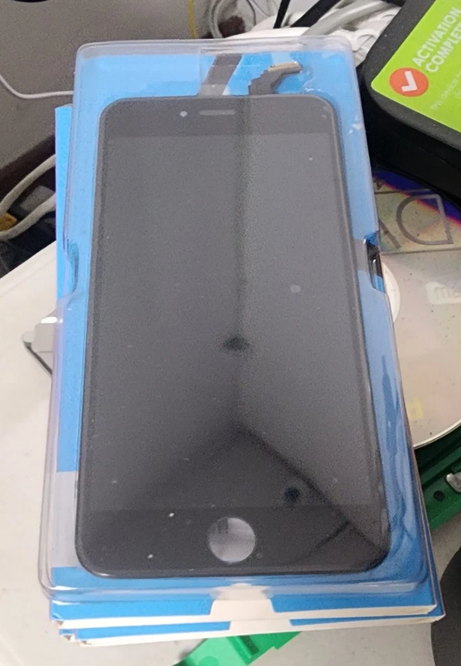 Black LCD Touch Screen Display Digitizer Replacement For iPhone 6 Plus - Image 1 of 1