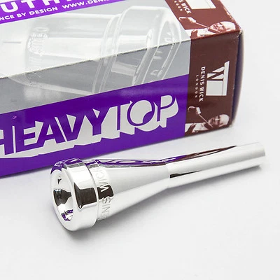CONN-SELMER Denis Wick 4X Heavytop Silver Trumpet Mouthpiece NEW! Ships Fast!
