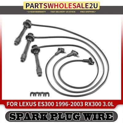 Juego de 3 cables de bujía para Lexus ES300 1996 1997 1998-2003 RX300 2003 V6 3,0 L Foto 1 de 4