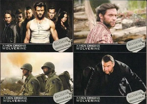 X-MEN WOLVERINE ORIGINS FILM 2009 COMPLETO SET BASE 72 CARTE + AVVOLGENTE HUGH JACKMAN - Foto 1 di 1