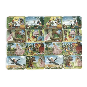 Vintage EAS Germany Die Cut Scraps  Paper Diecut 3067 Fairytales Single Sheet  - Picture 1 of 5