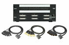 Patchbay Bittree ProStudio PS4825F | 6 personnalisés 3 pieds Câbles mogami standard
