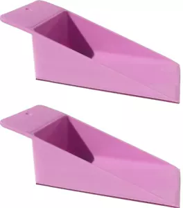 2 x Tupperware Flachbodenlöffel ~ Keksheber ~ Flieder Lila Brandneu - Bild 1 von 1
