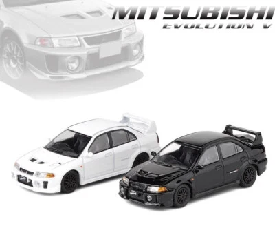 JKM 1:64 Mitsubishi Lancer Evolution 5 Diecast Metal Model Car Collection New - Image 1 of 4