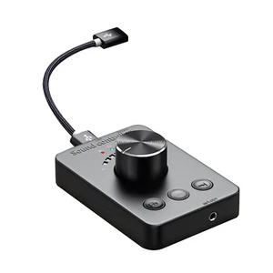 Audio Adjust USB Computer Volume Controller for Multimedia PC Speaker Laptop - Picture 1 of 14