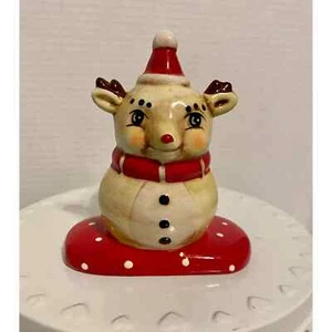 Soporte para servilletas de reno de Navidad Johanna Parker - Imagen 1 de 4