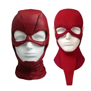 Superhero Mask The Flash Barry Allen Full Helmet Cosplay Costume Accessories UK - Picture 1 of 12